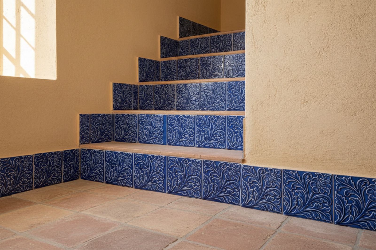 Azulejo Terral en un zaguán