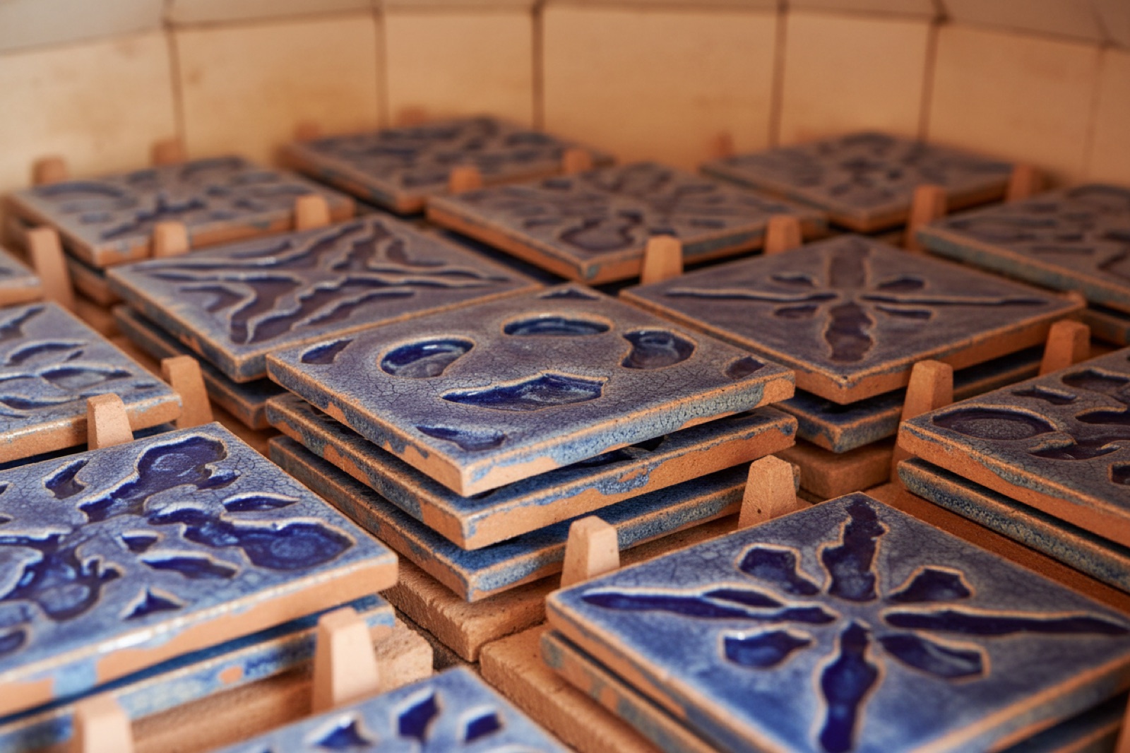 Cocer las piezas en el horno